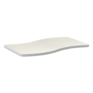 HON® Build Ribbon Shape Table Top, Silver Mesh, 54" x 30"