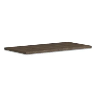HON® Coze Writing Desk Worksurface, Rectangular, 48" x 24", Florence Walnut