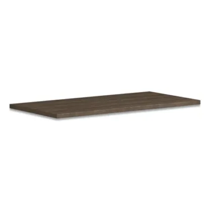 HON® Coze Writing Desk Worksurface, Rectangular, 48" x 24", Florence Walnut