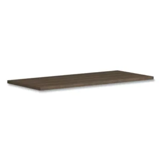 HON® Coze Writing Desk Worksurface, Rectangular, 54" x 24", Florence Walnut