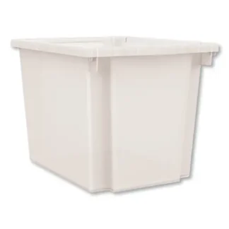 HON® Flagship Storage Bins, 1 Section, Translucent White