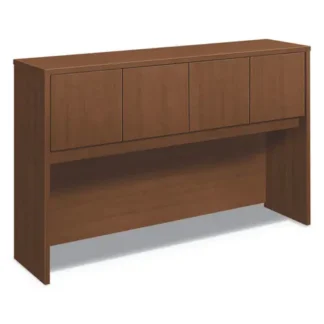 HON® Foundation Hutch with Doors, 60" Width, Shaker Cherry Finish