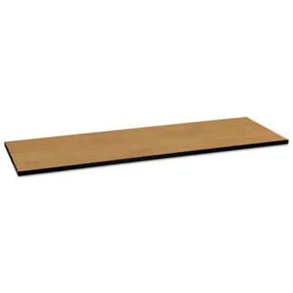 HON® Huddle Multipurpose Rectangular Top, 72w x 24d, Harvest/Black