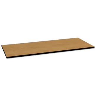 HON® Huddle Multipurpose Rectangular Top, 72w x 30d, Harvest/Black