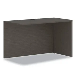HON® Mod Return Shell, Reversible (Left or Right), 48w x 24d x 29h, Slate Teak