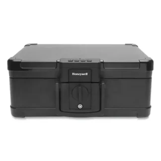 Honeywell Fire and Waterproof Safe with Touchpad Lock, 0.24 cu ft, Black