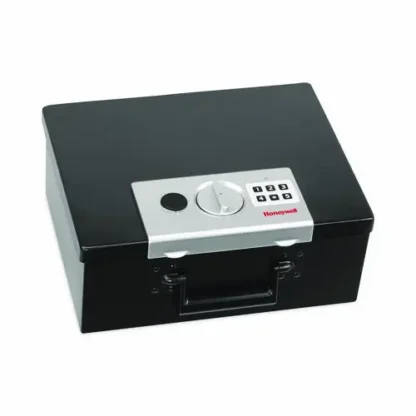 Honeywell Steel Fireproof Safe with Keypad Lock, 0.27 cu ft, Black