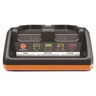 Hoover® Commercial Dual Bay Charger, Black