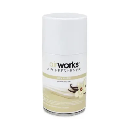 HOSPECO® AirWorks Metered Aerosol Spray, Very Vanilla, 7 oz, 12/Carton