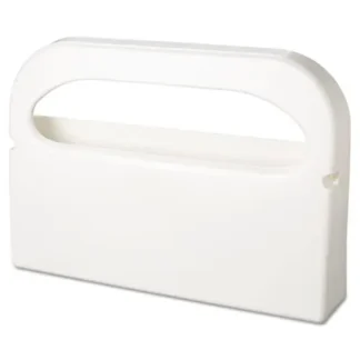 HOSPECO® Health Gards Toilet Seat Cover Dispenser, Half-Fold, White, 2/Box
