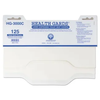 HOSPECO® Health Gards Toilet Seat Covers, White, 3,000/Carton