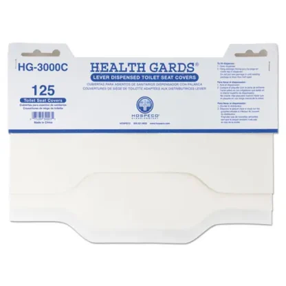 HOSPECO® Health Gards Toilet Seat Covers, White, 3,000/Carton
