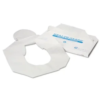 HOSPECO® Health Gards Toilet Seat Covers, Half-Fold, White, 250/Pack, 4 Packs/Carton