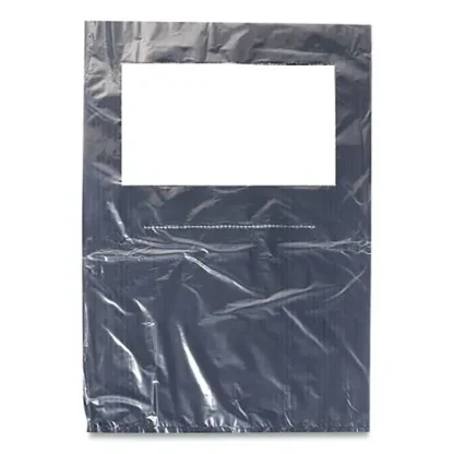 HOSPECO® Scensibles Universal Receptacle Liner Bags with 7.5" Wrap-Around Mounting Strap, White, 500/Carton
