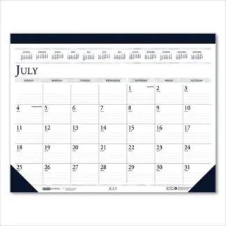 House of Doolittle™ 100% Recycled Academic Desk Pad Calendar
