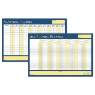 House of Doolittle™ 100% Recycled All-Purpose/Vacation Planner, 12-Month Calendar, 36" x 24", Multicolor
