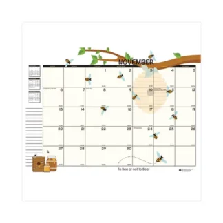 House of Doolittle™ Recycled Academic Honeycomb Planner, 12-Month (Aug to July), 2024-2025, 10 x 7, Multicolor Cover