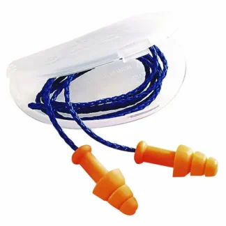 Howard Leight® by Honeywell SmartFit Multiple-Use Earplugs, Corded, 25NRR, Orange, 100 Pairs