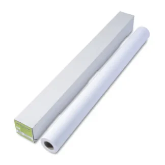 HP DesignJet Inkjet Large Format Paper, Coated White, 42" x 100 ft, 6.1 mil