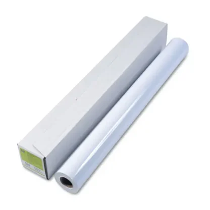 HP DesignJet Inkjet Large Format Paper, High-Gloss White, 36" x 100 ft, 7 mil