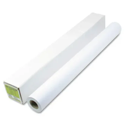 HP DesignJet Large Format Paper for Inkjet Prints, 4.2 mil, 36" x 150 ft, White