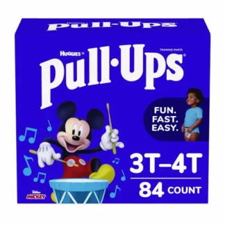 Huggies® Pull-Ups Learning Designs Potty Training Pants for Boys, Size 5, 3T-4T, 32-40 lbs, 84 Count