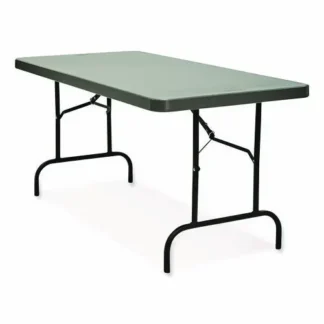 Iceberg IndestrucTable Commercial Folding Table, 60" x 30" x 29", Charcoal