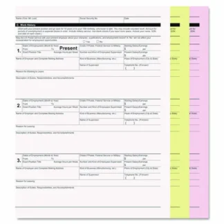 Iconex™ Digital Carbonless Paper, 3-Part, 8.5 x 11, White/Canary/Pink, 835/Carton