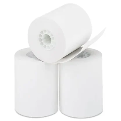 Iconex™ Direct Thermal Printing Paper Rolls, 0.45" Core, 2.25" x 85 ft, White, 50/Carton