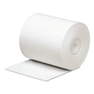 Iconex™ Direct Thermal Printing Paper Rolls, 0.45" Core, 3.13" x 290 ft, White, 50/Carton