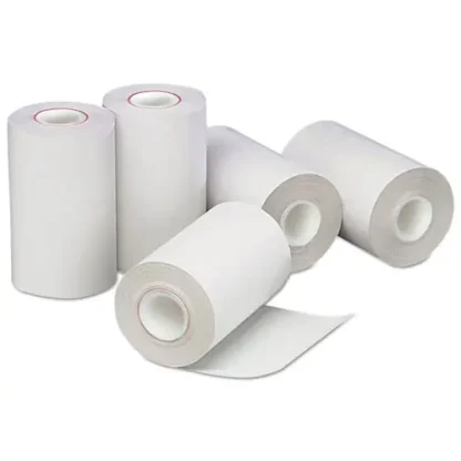Iconex™ Direct Thermal Printing Paper Rolls, 0.5" Core, 2.25" x 55 ft, White, 50/Carton