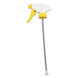 Impact® Chemical Resistant Trigger Sprayer, Yellow/White, 24/Carton