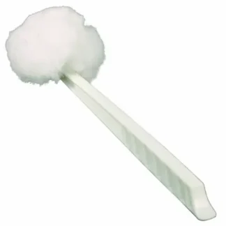 Impact® Deluxe Toilet Bowl Mop, White, 25/Carton