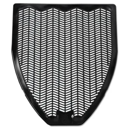 Impact® Disposable Urinal Floor Mat, Nonslip, Fresh Blast Scent, Black, 6/Carton