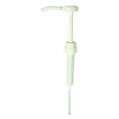 Impact® Economy Plastic Dispensing Pump, 38 mm cap, White