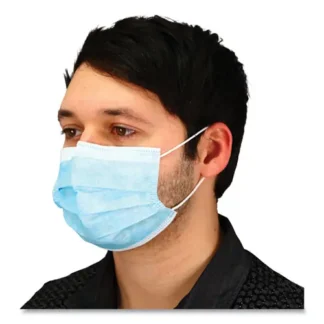 Impact® Malt By Impact Three-Ply Face Mask with Ear Loops