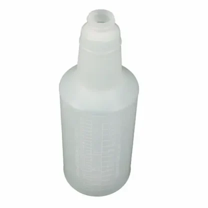 Impact® Plastic Bottles with Graduations, 32 oz, Clear, 12/Carton