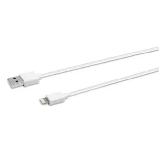 Innovera® USB Apple Lightning Cable, 3 ft, White