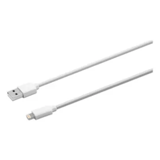 Innovera® USB Apple Lightning Cable, 6 ft, White