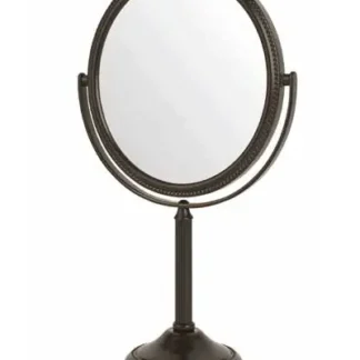 Jerdon 6″ Tabletop mirror, 10x – 1x, Bronze