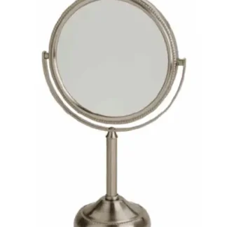 Jerdon 6″ Tabletop Mirror, 10x – 1x, Nickel