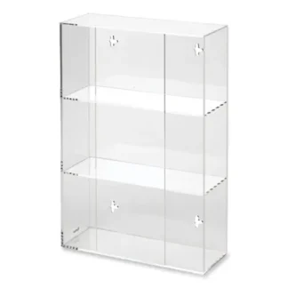 Kantek Triple Glove Dispenser, Clear, 10" x 4" x 16"