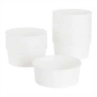 Karat® Food Bucket, 32 oz, White, Paper, 360/Carton