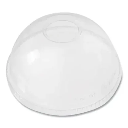 Karat® PET Dome Lids, Fits 12 oz to 24 oz Cold Cups, Clear, 1,000/Carton