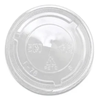 Karat® PET Lids with X Straw Hole, Fits 8 oz to 10 oz Cold Cups, Clear, 1,000/Carton