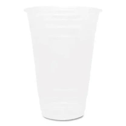 Karat® PET Plastic Cups, 20 oz, Clear, 1,000/Carton