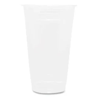Karat® PET Plastic Cups, 24 oz, Clear, 600/Carton