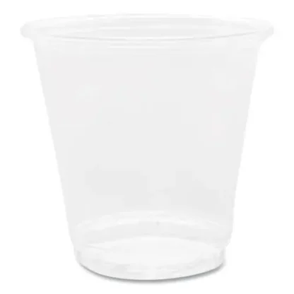Karat® PET Plastic Cups, 3 oz, Clear, 2,500/Carton