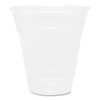 Karat® PET Plastic Cups, 98 mm Rim Diameter, 12 oz, Clear, 1,000/Carton
