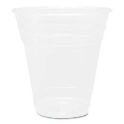 Karat® PET Plastic Cups, 98 mm Rim Diameter, 12 oz, Clear, 1,000/Carton